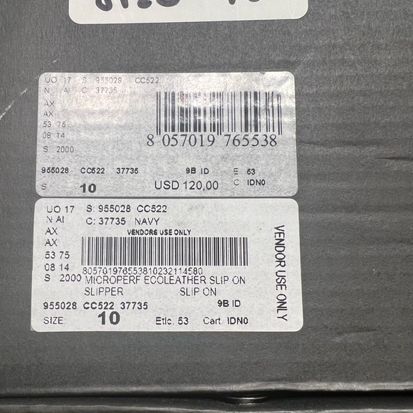 Armani Exchange Boat Shoes (size 10) - Picture 2 of 6